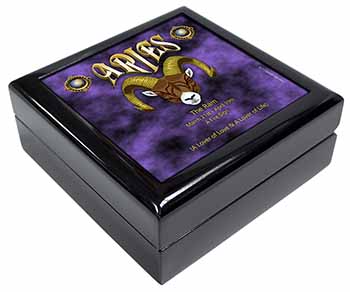 Aries Astrology Star Sign Birthday Gift Keepsake/Jewellery Box