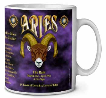 Aries Astrology Star Sign Birthday Gift Ceramic 10oz Coffee Mug/Tea Cup