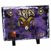 Aries Astrology Star Sign Birthday Gift, Stunning Photo Slate