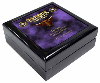 Taurus Star Sign Birthday Gift Keepsake/Jewellery Box