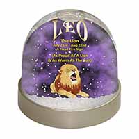 Leo Astrology Star Sign Birthday Gift Snow Globe Photo Waterball