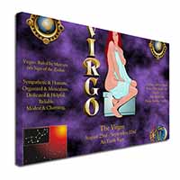 Virgo Star Sign Birthday Gift Canvas X-Large 30"x20" Wall Art Print