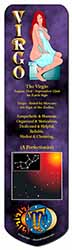 Virgo Star Sign Birthday Gift Bookmark, Book mark, Printed full colour