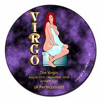 Virgo Star Sign Birthday Gift Fridge Magnet Printed Full Colour