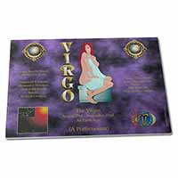 Large Glass Cutting Chopping Board Virgo Star Sign Birthday Gift