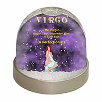 Virgo Star Sign Birthday Gift Snow Globe Photo Waterball