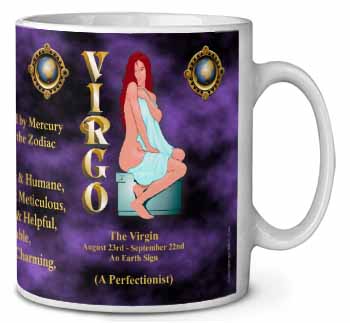 Virgo Star Sign Birthday Gift Ceramic 10oz Coffee Mug/Tea Cup
