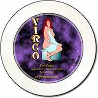 Virgo Star Sign Birthday Gift Car or Van Permit Holder/Tax Disc Holder