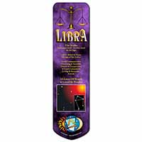 Libra Star Sign of the Zodiac Bookmark, Book mark, Printed full colour