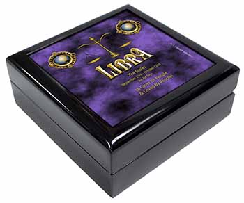 Libra Star Sign of the Zodiac Keepsake/Jewellery Box