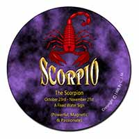 Scorpio Star Sign of the Zodiac Fridge Magnet Printed Full Colour