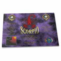 Large Glass Cutting Chopping Board Scorpio Star Sign of the Zodiac