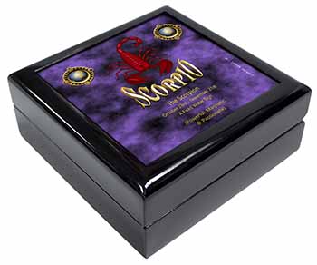 Scorpio Star Sign of the Zodiac Keepsake/Jewellery Box