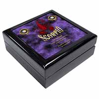 Scorpio Star Sign of the Zodiac Keepsake/Jewellery Box