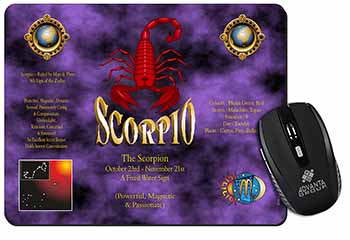 Scorpio Star Sign of the Zodiac Computer Mouse Mat