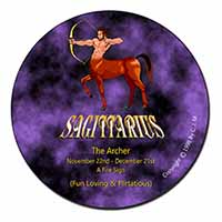 Sagittarius Star Sign of the Zodiac Fridge Magnet Printed Full Colour