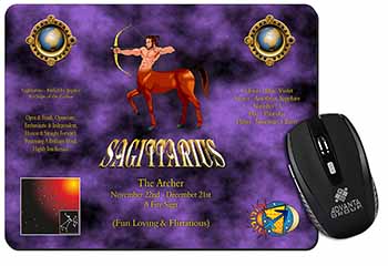 Sagittarius Star Sign of the Zodiac Computer Mouse Mat