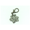 Jewelled Diamante Paw Charm Dog Collar Jewellery JCHPAW
