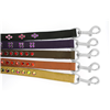 Black Jewelled Nubuck Dog Leash 