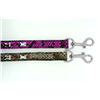 Jewelled Snakeskin Pattern Dog Leash